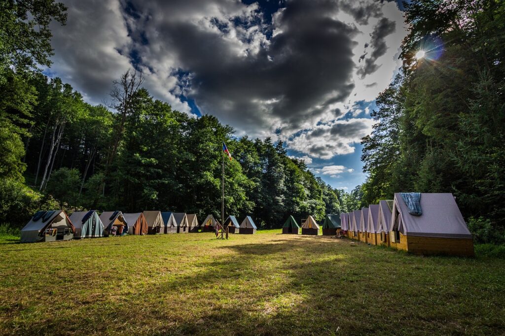 Camping image in Czech republic